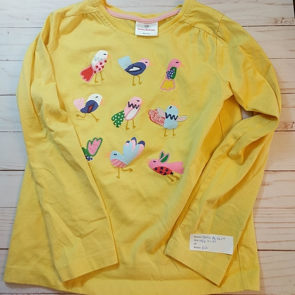 Hanna Andersson size 140 birdie top🐦